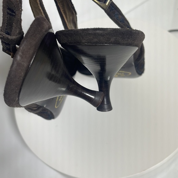 Prada heels slingback shoes size EU size 39.5 according to size tables US 9 - Picture 7 of 9